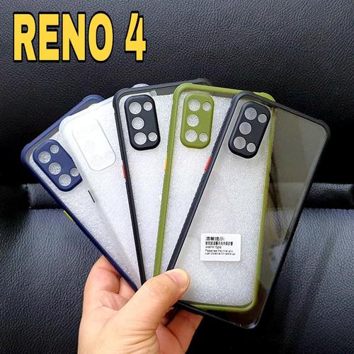 Foto Produk OPPO RENO 4 CASE FUZE DOVE BLACK TRANSPARANT SOFT TOUCH dari scorpionacc_12