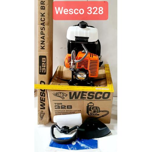 Foto Produk Mesin Potong Rumput 2 Tak WESCO B 328 Brush Cutter Gendong 32cc Tasco dari TOKO BESI TIMUR JAYA