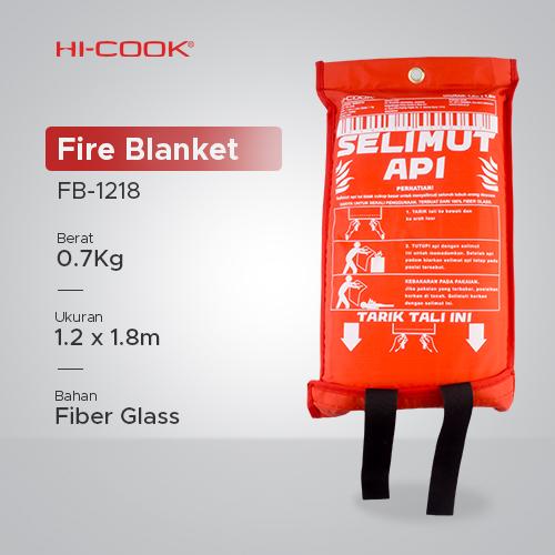 Gambar Hi-Cook Fire Blanket/Selimut Api FB-1218 dari Hi Cook Indonesia undefined Tokopedia