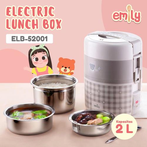 Gambar Emily Electric Lunch Box 2L dari Yen's Baby & Kid Official Shop Kota Bandung Tokopedia