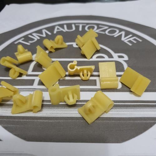 Jual klip clip kancing besi doorlock single pipe clamp Kota Bekasi