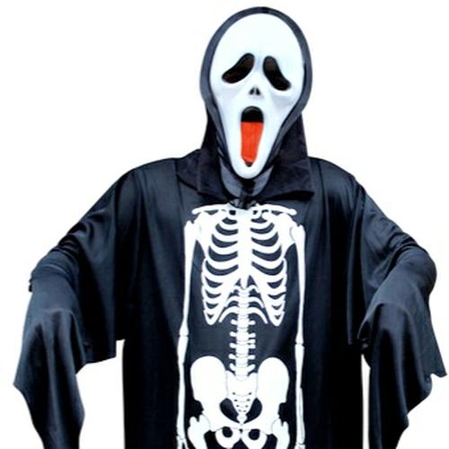Foto Produk KOSTUM TENGKORAK ANAK DEWASA MURAH PESTA KOSTUM HALLOWEEN SKUL COSPLAY - Topeng 3 dari MadisonShop