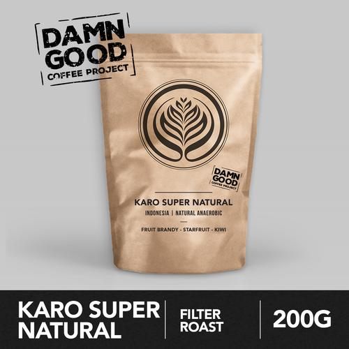 Foto Produk Karo Super Natural 200g - Biji Kopi Arabika 200gr | Coffeenatics dari Coffeenatics