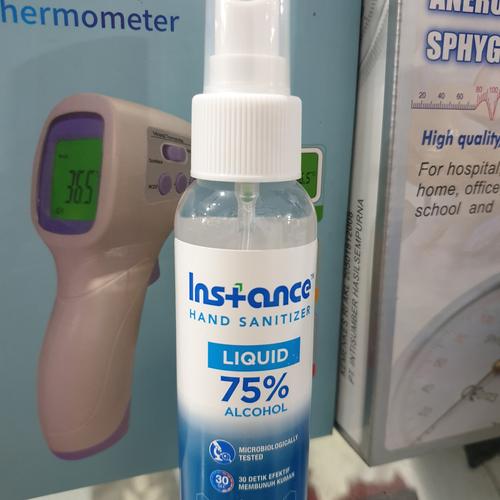 Foto Produk hand sanitizer instance 100ml spray dari tokokoko