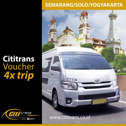 Foto Produk Voucher Langganan Shuttle Cititrans Travel Semarang/Solo/Yogyakarta dari Cititrans Indonesia