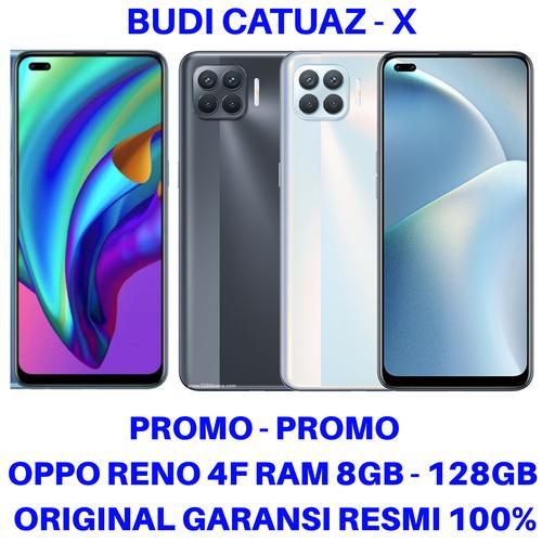 Foto Produk OPPO RENO 4F RAM 8GB - 128GB GARANSI RESMI BY OPPO - Hitam dari BUDI CATUAZ-X