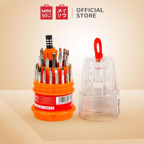 Foto Produk Miniso Official Thirty-one pieces Screwdriver Set - Orange dari Miniso Indonesia