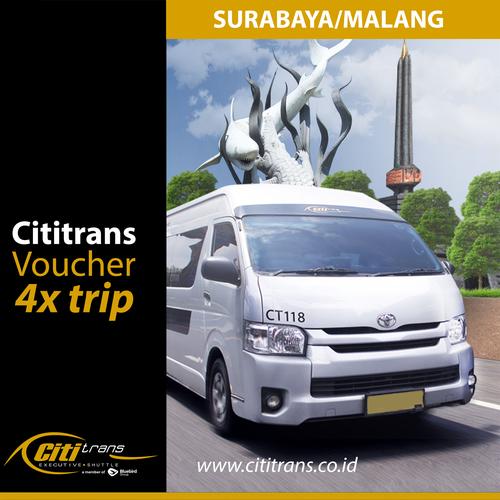 Foto Produk Voucher Langganan Shuttle Cititrans Travel Surabaya/Malang dari Cititrans Indonesia