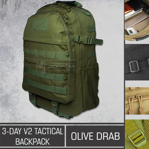 Jual 3-Day V2 Tactical Backpack OD 
