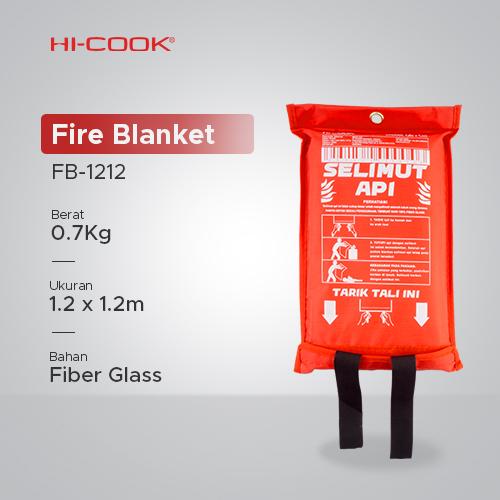 Gambar Hi-Cook Fire Blanket/Selimut Api FB-1212 dari Hi-Cook Official Tokopedia