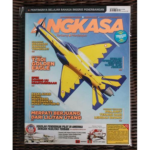 Foto Produk Majalah Angkasa No. 12 September 2013 dari Airspace Review