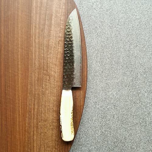 Foto Produk Japanese Knife SAKAI TAKAYUKI 45-Layer Damascus (Antler) Santoku 180mm dari Upscale Living