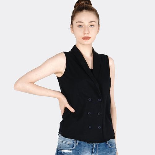 black vest