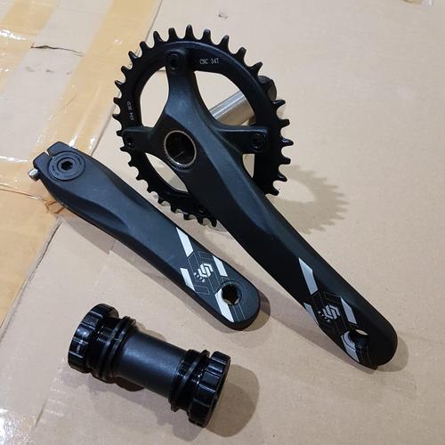34T hollowtech chainring MTB M114 