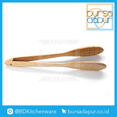Foto Produk Japitan Makanan Kayu / Penjapit Kayu / Tong Kayu (Panjang 25 cm) dari Bursa Dapur