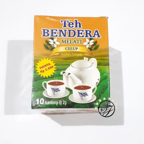 Foto Produk Teh Bendera Celup Melati (10 kantong/kotak) dari Subur Jaya Dwi Karya