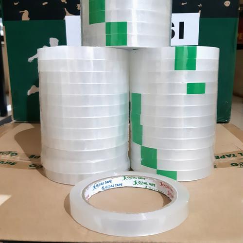 Foto Produk ISOLASI MURAH 1/2"× 72 YARD/ SOLASI/ LAKBAN/ 12MM/ ISOLATIP/ SELOTIP dari joker store 29