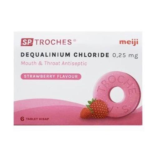 Foto Produk SP TROCHES strip 6 tablet - Melon dari Blooms Healthcare