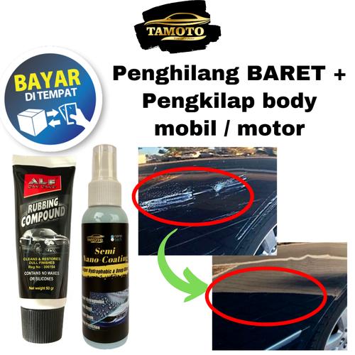 Foto Produk Rubbing Compound / Kompon penghilang BARET / GORESAN body mobil motor dari TAMOTO_Official