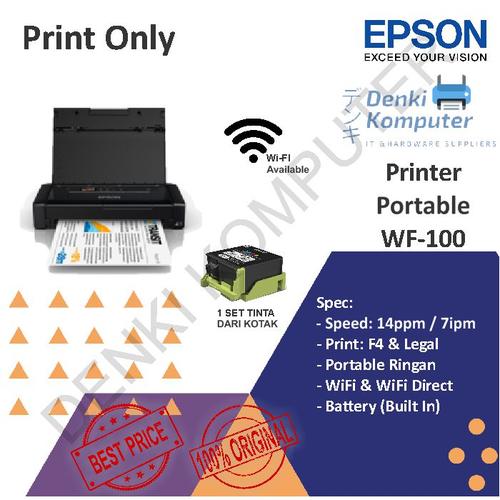 Jual PRINTER EPSON WF-100 EPSON WF 100 