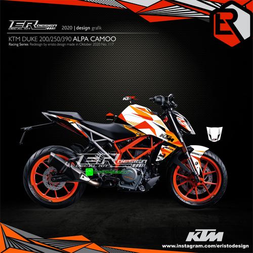 Jual decal sticker KTM Duke 200/250/390 