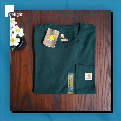 Jual Kaos Carhartt K87 Pocket Green 