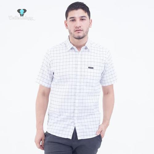 Foto Produk Kemeja Lengan Pendek Pria Cottonology Trois Biru - XL dari Cottonology Indonesia