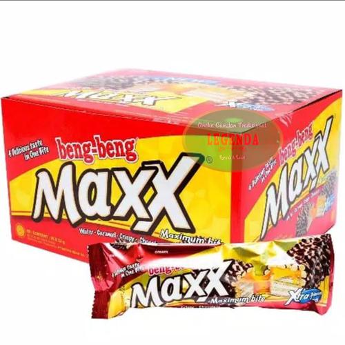 Foto Produk Beng Beng Maxx 1box isi 12pcs @32gr dari Legenda Snack