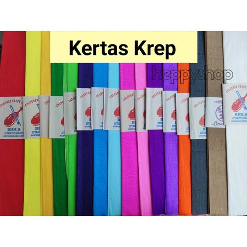 Foto Produk Kertas Krep - Merah dari heppyshop heppy
