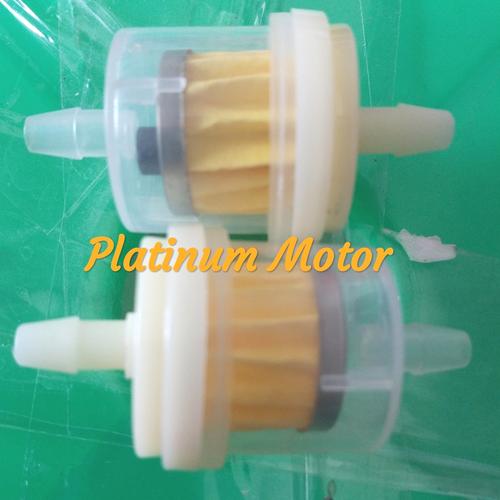 Foto Produk Filter Bensin Transparan Universal Honda Yamaha Suzuki Kawasaki dari Platinum Motor TGR