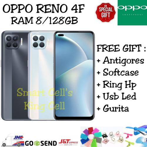 Foto Produk OPPO RENO 4F 8/128GB GARANSI RESMI OPPO INDONESIA - Hitam dari smart cell's