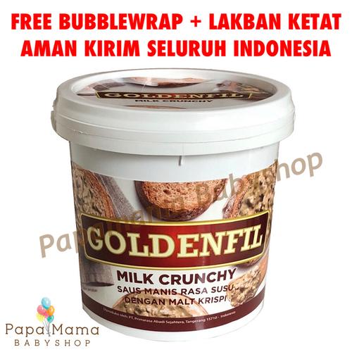 Foto Produk PROMO CHOCO CRUNCHY GOLDENFIL 1KG CHOCOLATE CRUNCHY GURIH BEST SELLER - MILK CRUNCHY dari Papamama Babyshop