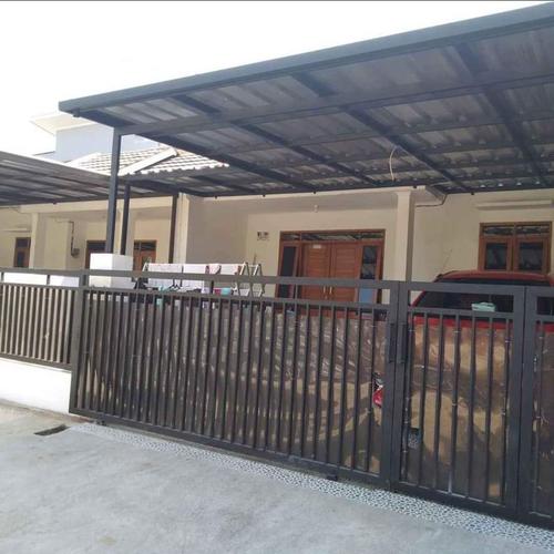 Jual pagar garasi rumah minimal /Pagar sliding /kanopi /kanopy