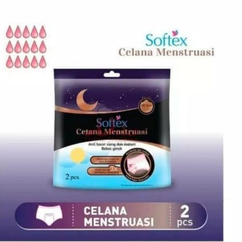 Foto Produk Softex Celana Menstruasi Anti Bocor 1 pack isi 2 pcs dari Yogieyo