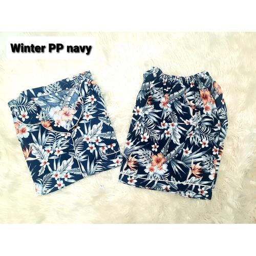 Foto Produk FortKlass MIX PP RAYON Piyama Baju Tidur Stelan Celana Pendek - WINTER NAVY dari FortKlass