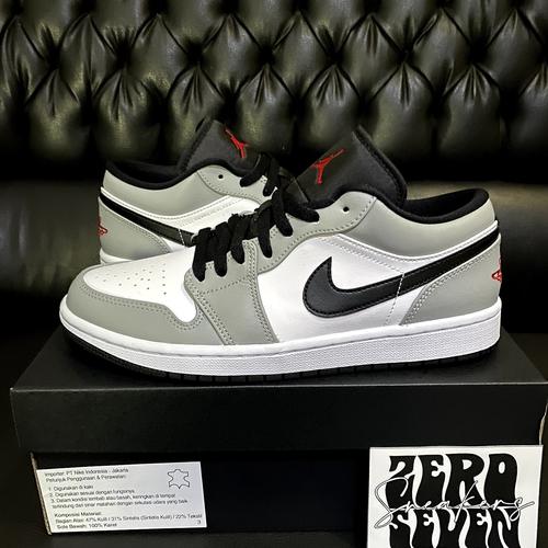 aj 1 light smoke grey low