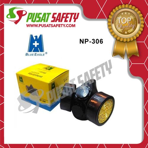 Foto Produk Masker Chemical Respirator Double NP306 Blue Eagle Original dari Pusat Safety Online