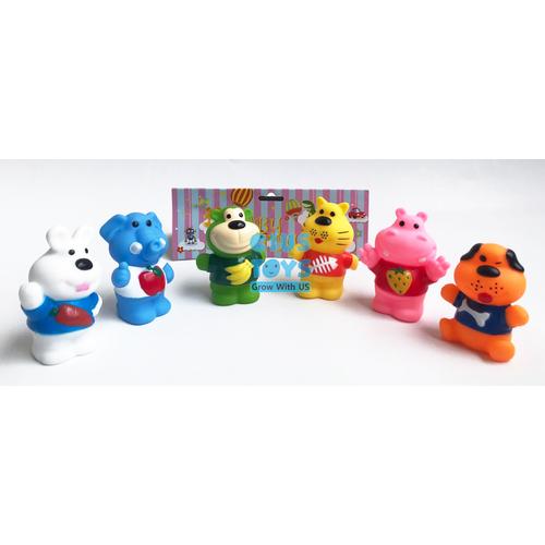 Foto Produk Baby Toys Vynil Lucu 6 pcs | Mainan Mandi Bayi dari ciustoys