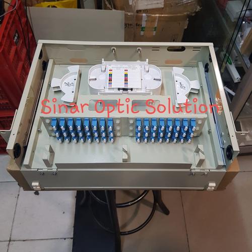 Jual otb rack 96 core LC / singlemode ukuran 2U - Jakarta Pusat - Sinar ...