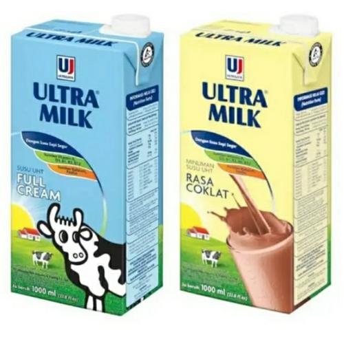 Foto Produk Ecer // Susu Ultra Milk 1000ml Coklat / Full cream - Full Cream dari majurus shop