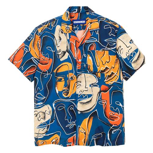 Gambar Kemeja Motif Pria / Contour / Contour Personnage de Miro Shirt - S dari TenuedeAttire Jakarta Utara Tokopedia