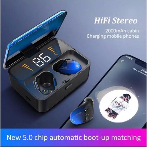 Jual ES01 TWS Headset Bluetooth 5.0 