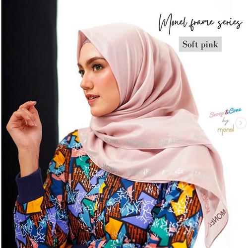 Gambar MONEL FRAME SERIES SOFT PINK SCARF dari Monel_Official Kota Bandung Tokopedia