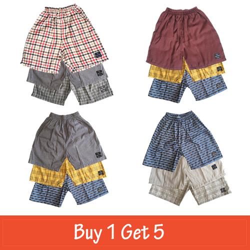 Foto Produk Cottonology Celana Pendek paket 5 Pcs ( Random ) - L dari Cottonology Indonesia