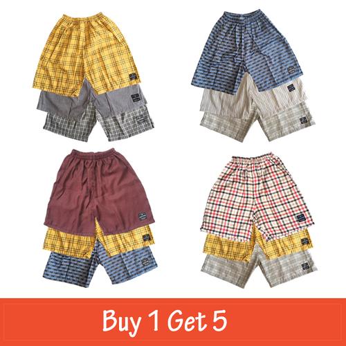 Foto Produk Cottonology Celana Boxer paket 5 pcs ( Random) - XXL dari Cottonology Indonesia