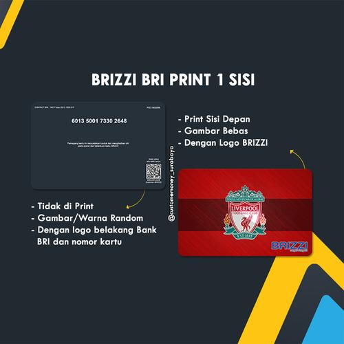Foto Produk Jual Custom E-Toll / Brizzi BRI 1Sisi dari Custom E-Toll Surabaya