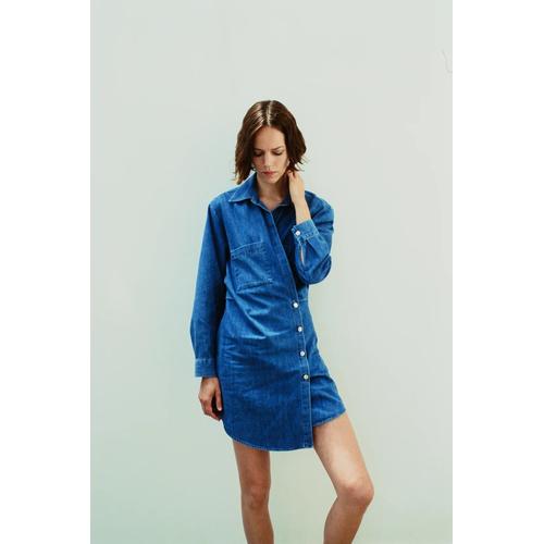 Jual Blue Denim Dress DSJT2101700J858 