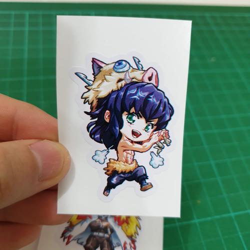 Jual Sticker Anime Demon Slayer Set - Inosuke - Jakarta Utara - Sticker ...
