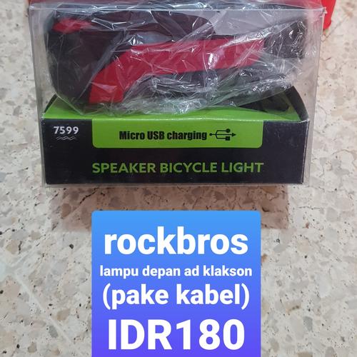 Foto Produk Lampu sepeda rockbros dari Dee Collection