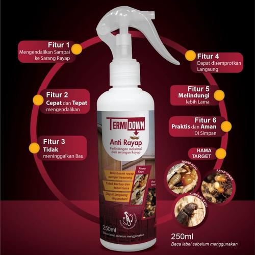 Foto Produk pembasmi/pengusir/anti rayap rumah obat anti rayap spray dari 7 sea's store
